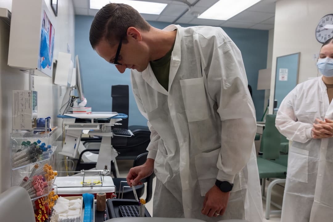 Medical research laboratory