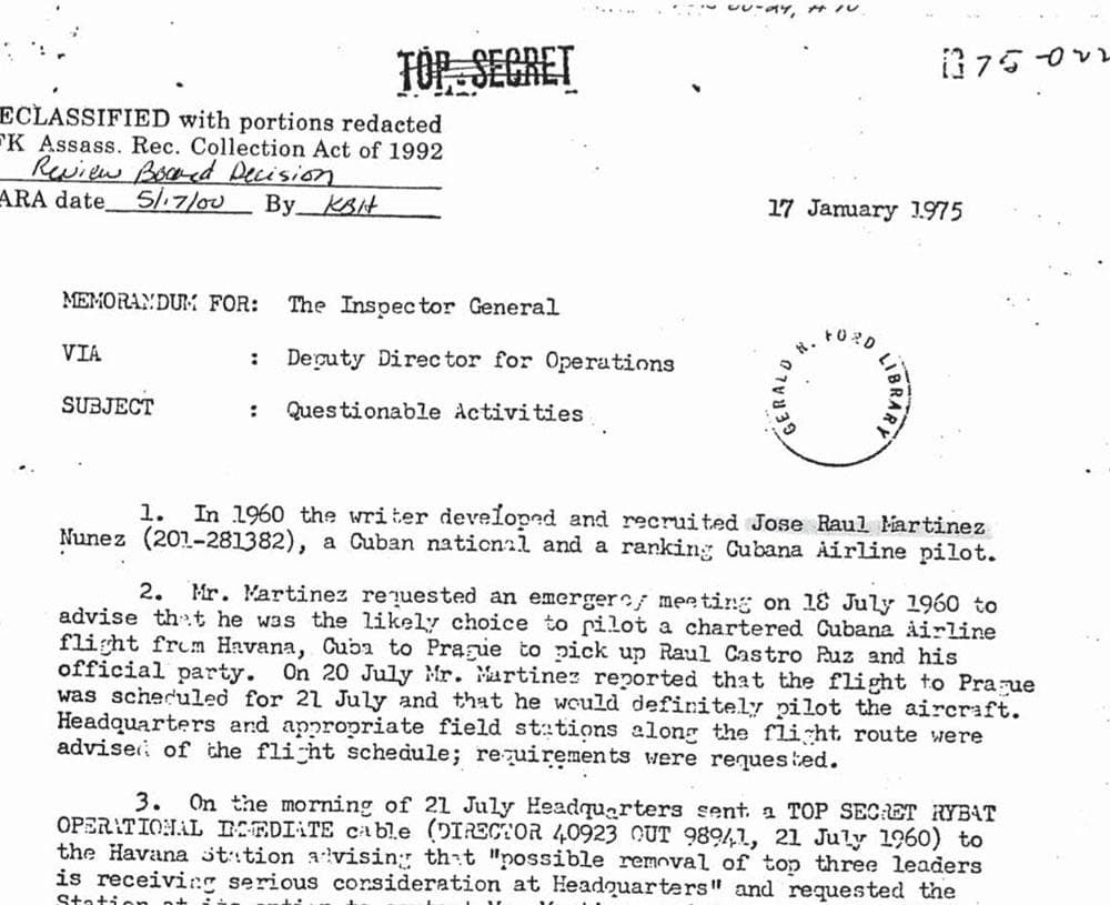 CIA classified a document about a potential cancer cure for 60 years — it's now declassified and people are furious — documented evidence