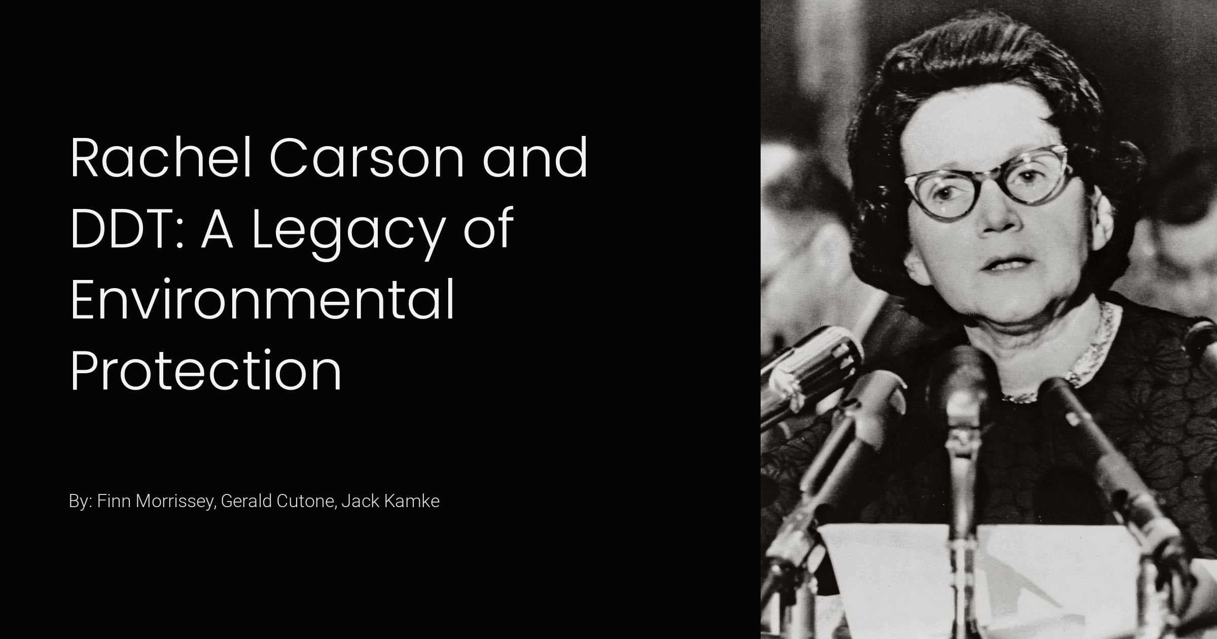 Rachel Carson was right: DDT was devastating wildlife and harming human health, despite massive industry attacks — documented evidence