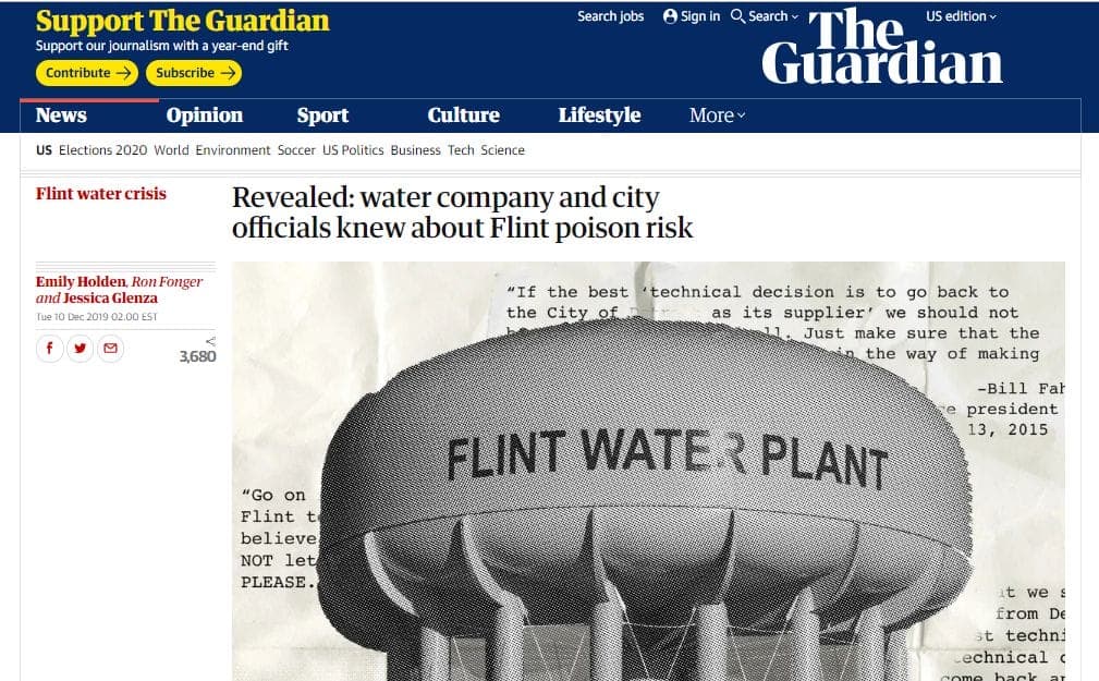 Flint officials knew the water was contaminated with lead and lied about it for over a year — documented evidence