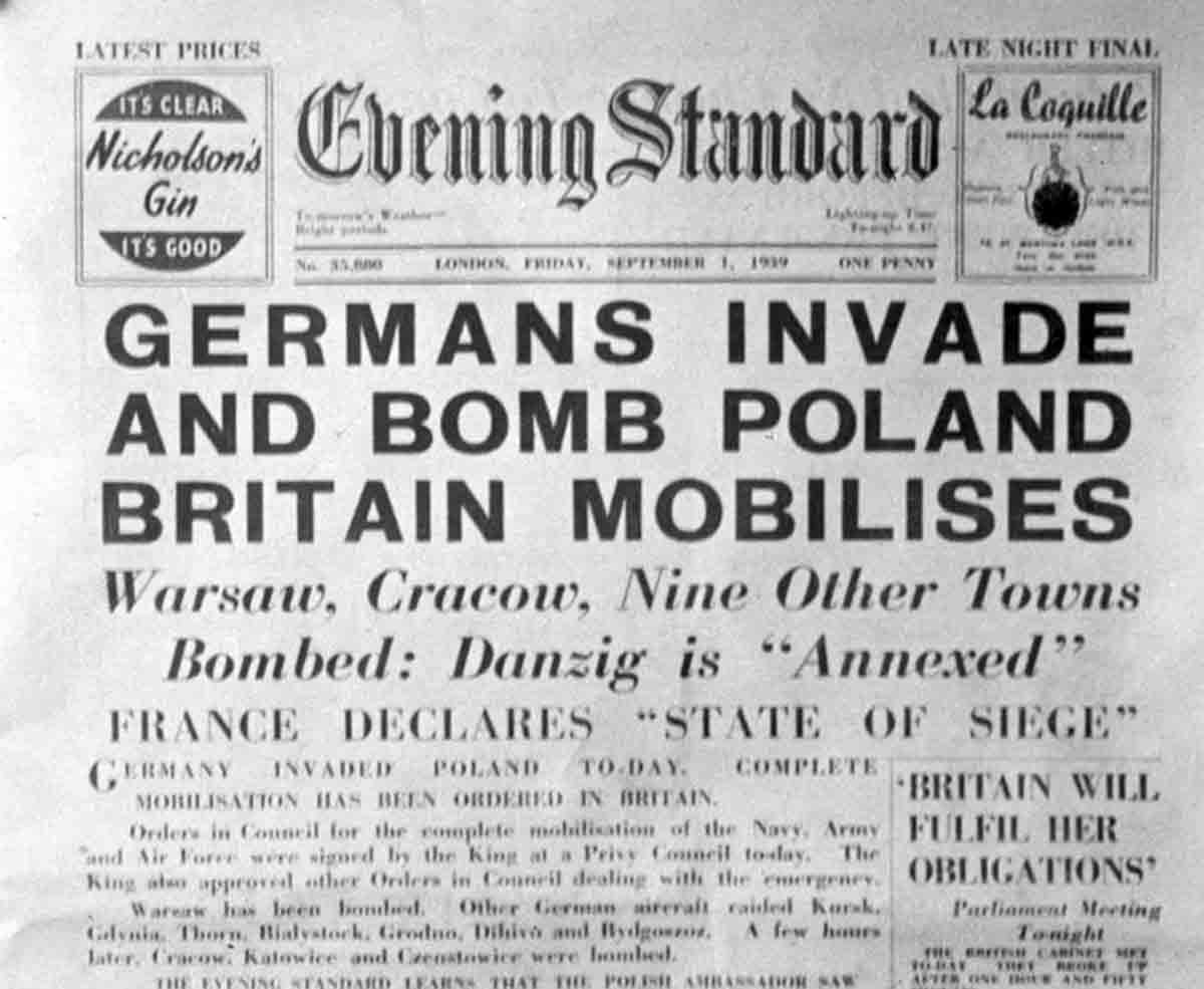 The Nazis staged a fake Polish attack on a German radio station to justify invading Poland and starting WWII — documented evidence