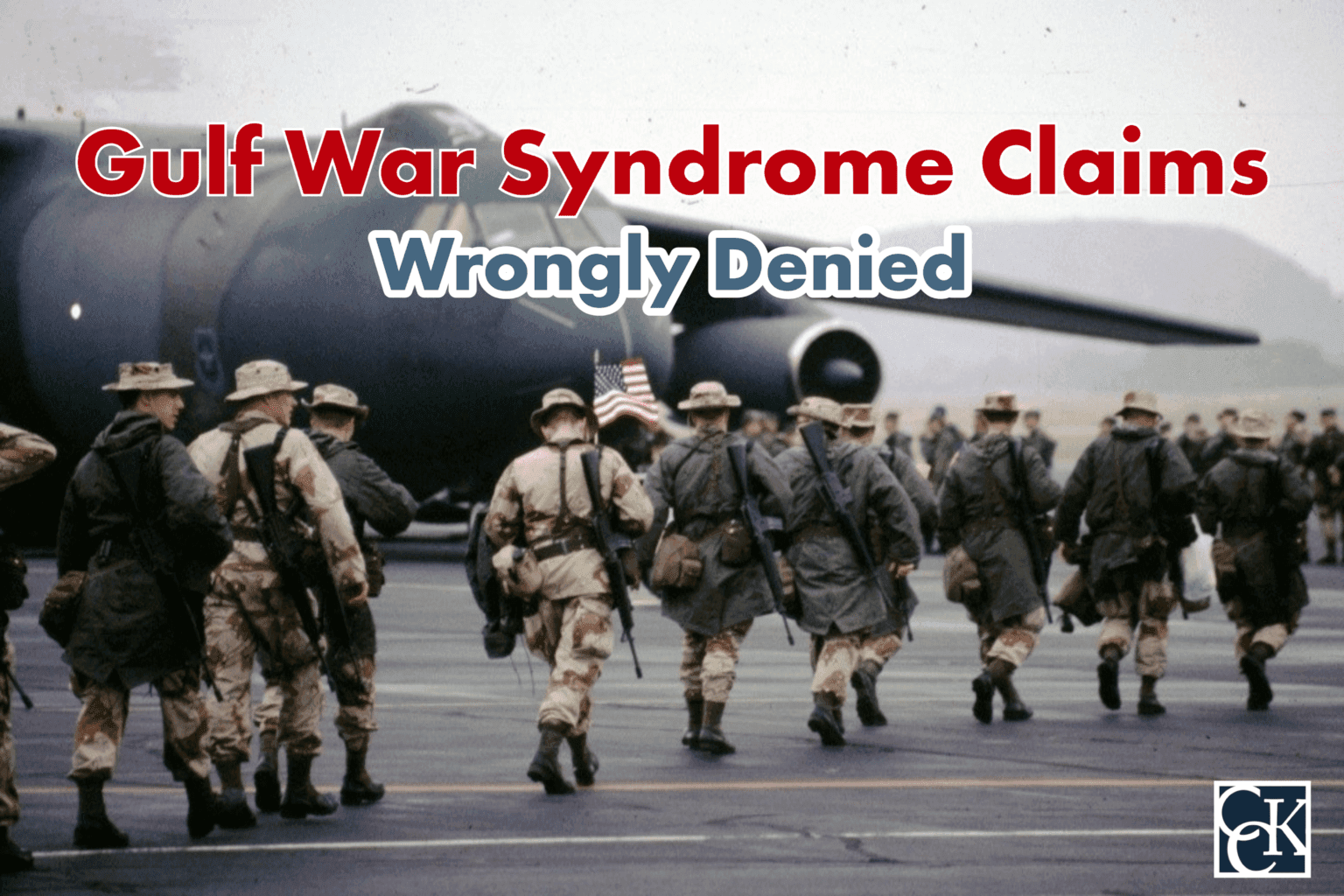 The US government denied Gulf War Syndrome existed for years while the VA rejected 95% of veterans' disability claims