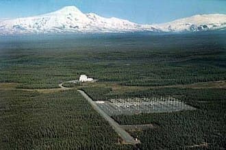 HAARP is a real military-funded ionosphere research facility — but the weather/earthquake control claims have no scientific basis — documented evidence