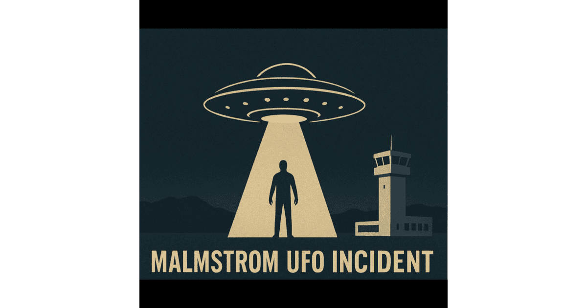 A UFO hovered over Malmstrom Air Force Base in 1967 and simultaneously disabled 10 nuclear ICBMs — documented evidence