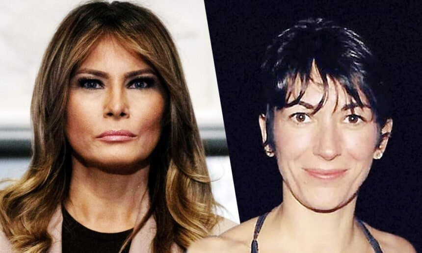 Melania called her email to Ghislaine Maxwell a 'trivial note' — the full text reads 'Love, Melania' — documented evidence
