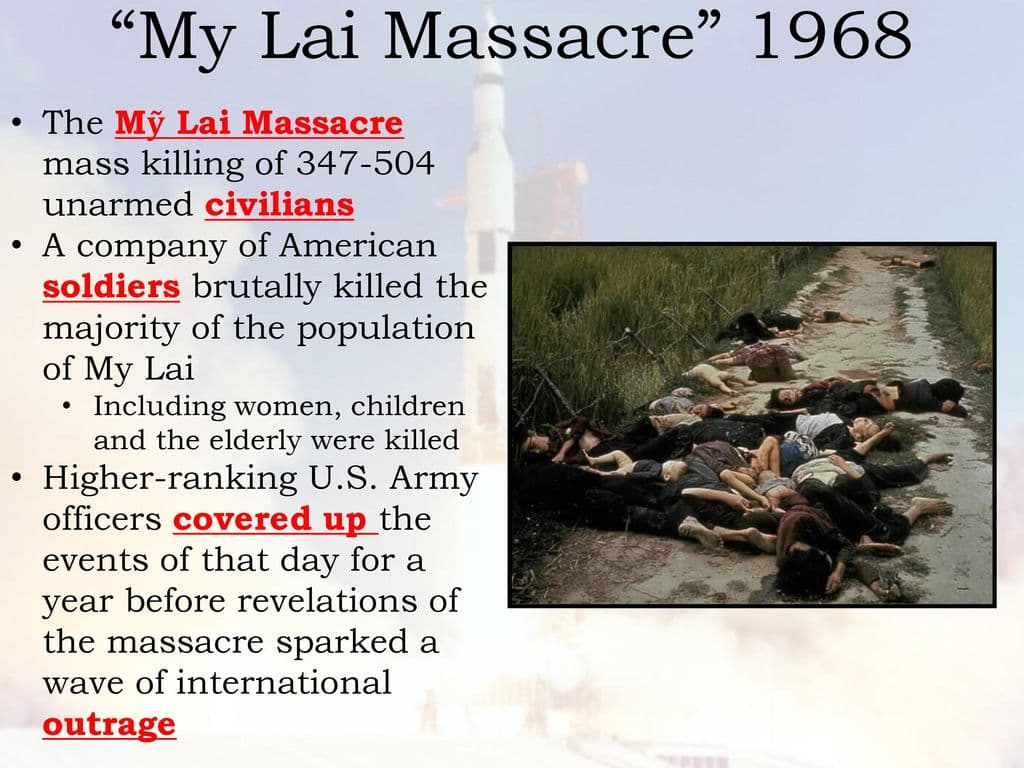The US Army massacred up to 504 unarmed civilians at My Lai and covered it up for 20 months — documented evidence