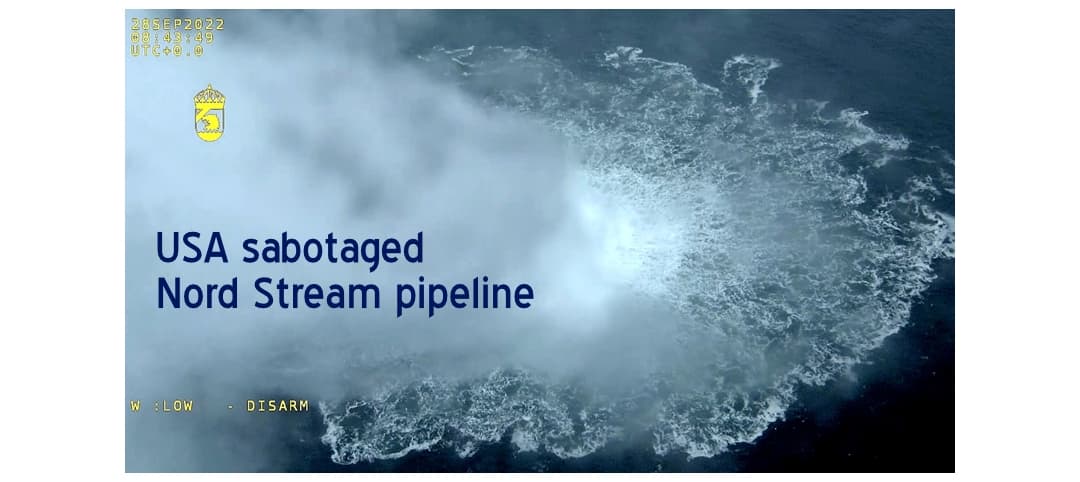 Seymour Hersh reported the US Navy planted C-4 on Nord Stream under BALTOPS 22 exercise cover — Biden had said 'we will end it'