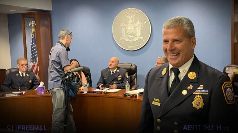 New York Fire Commissioner Christopher Gioia said '9/11 was the biggest lie of our lifetime' — documented evidence