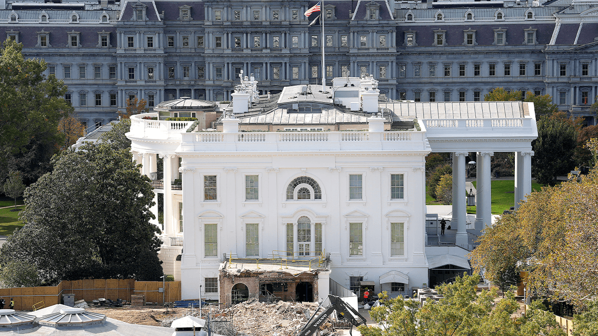 Trump accidentally confirmed a 'massive' secret military complex is being built underneath the White House — documented evidence