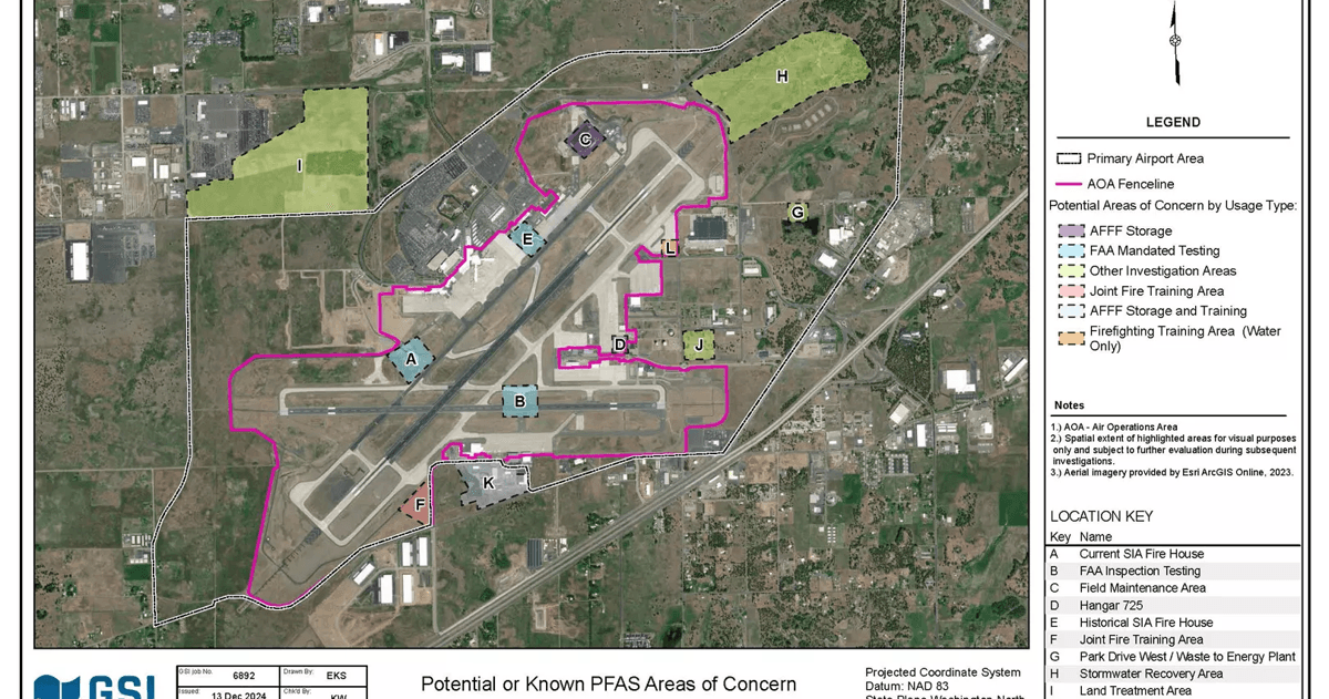 Spokane Airport knew about PFAS in drinking water since 2017 — told nobody for years — documented evidence