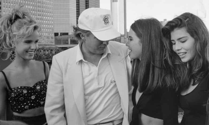 Trump was a judge at a 1991 teen modeling contest featuring girls as young as 14 — The Guardian found it was a front for millionaires to have sex with the girls — documented evidence