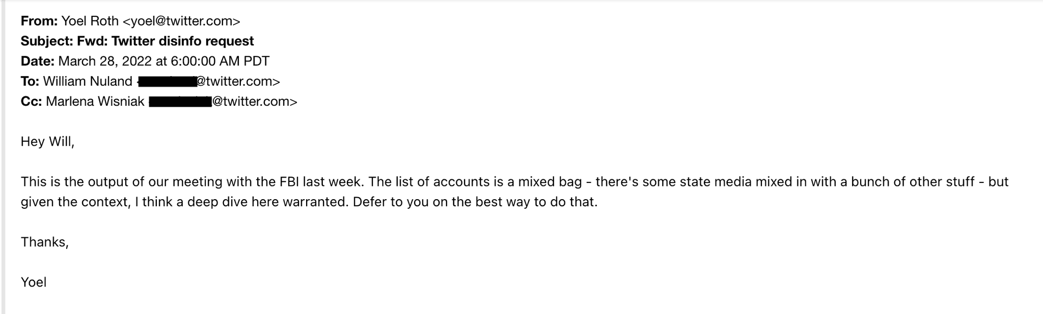 The Twitter Files revealed FBI sent weekly emails flagging accounts for censorship — a federal judge ruled it 'the most massive attack against free speech in United States history'