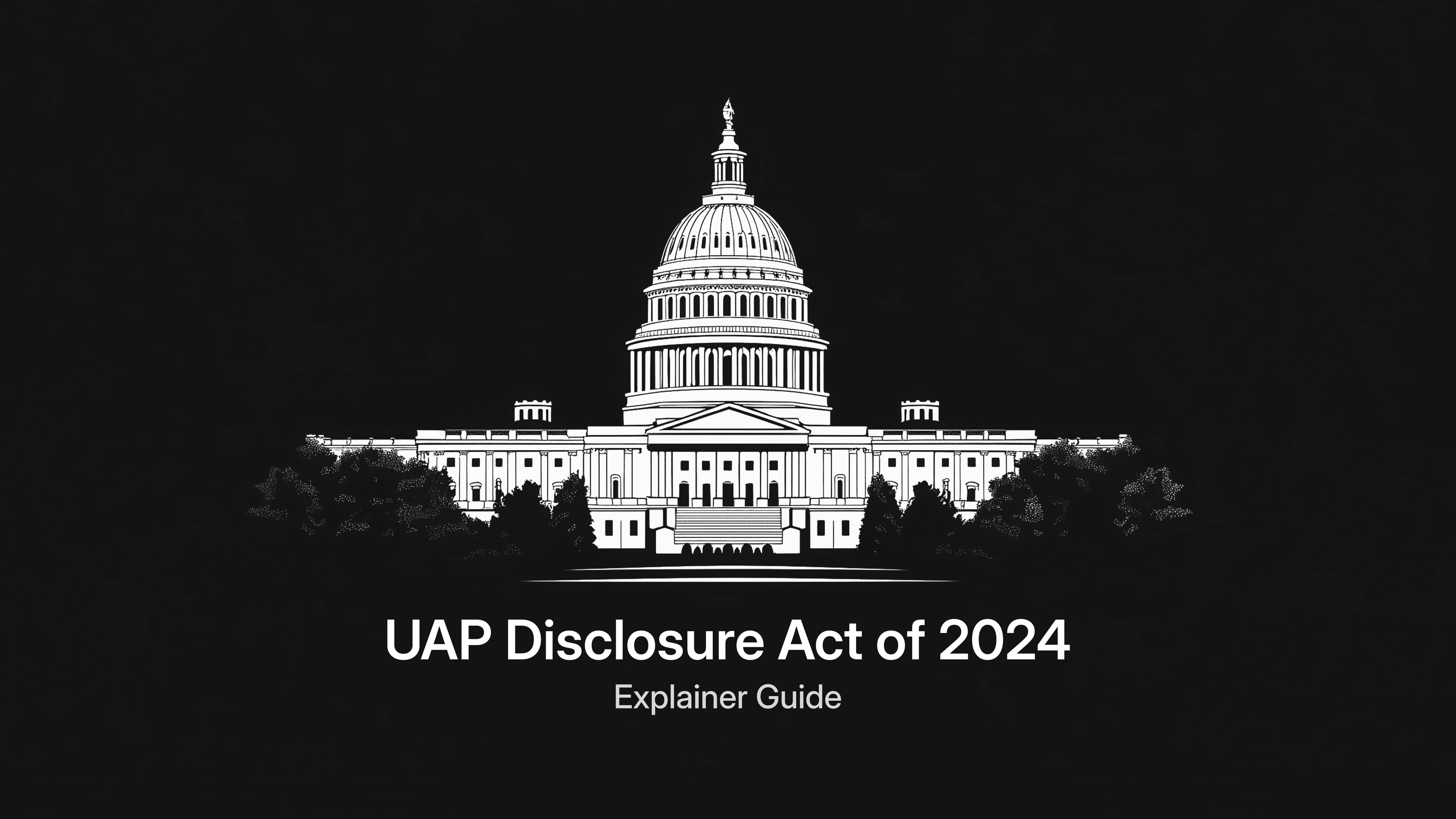 The UAP Disclosure Act would give the government eminent domain over recovered non-human technology held by private corporations — documented evidence
