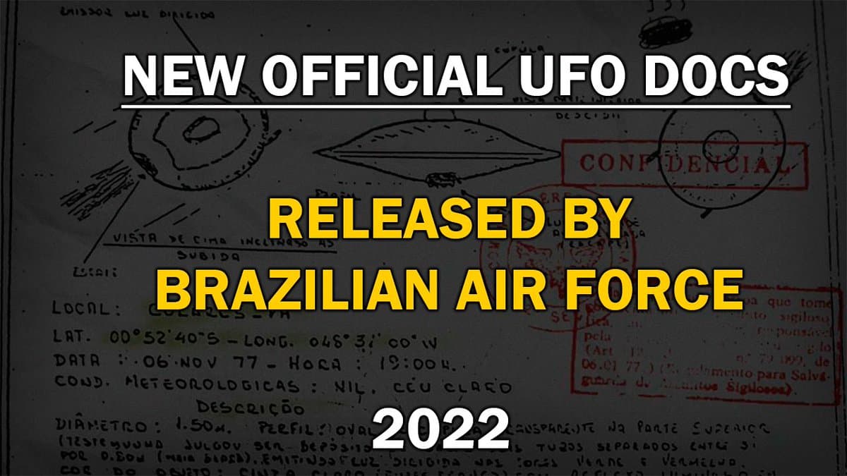 Brazil Officially Released UFO Files After Decades of Claiming No Records Existed — documented evidence