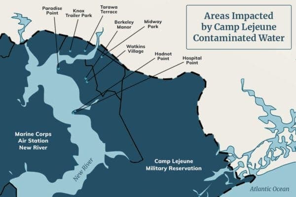 Camp Lejeune Water Contamination Affected Million Military Families — documented evidence