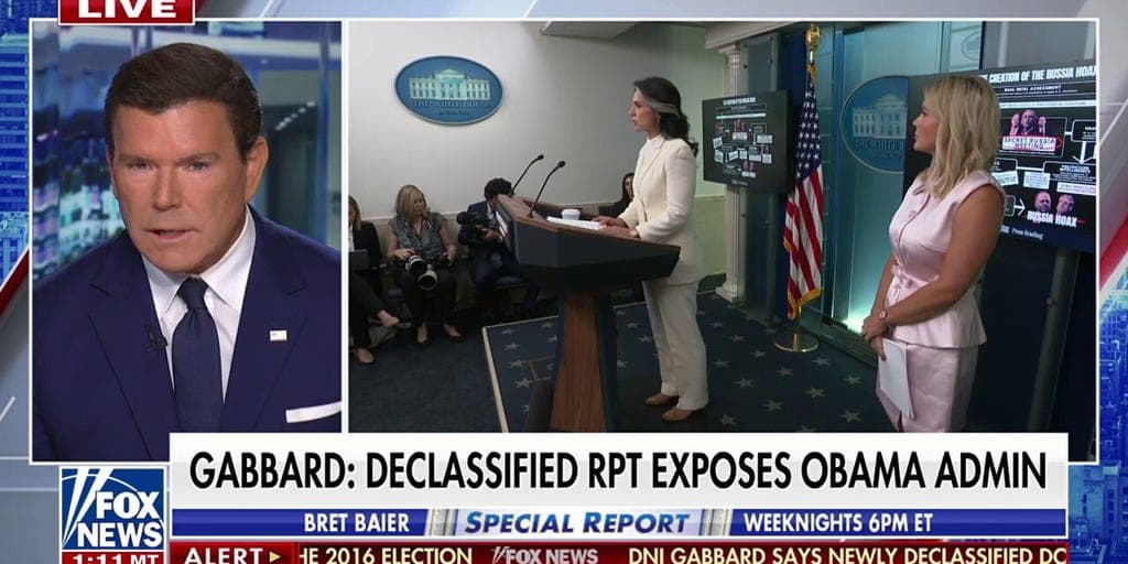DNI Gabbard preparing to declassify evidence of foreign election interference AND a secret speech surveillance program — documented evidence