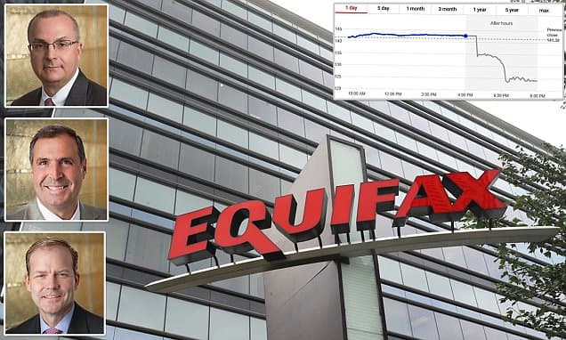 Equifax Executives Sold Stock Before Disclosing 147 Million Account Breach — documented evidence