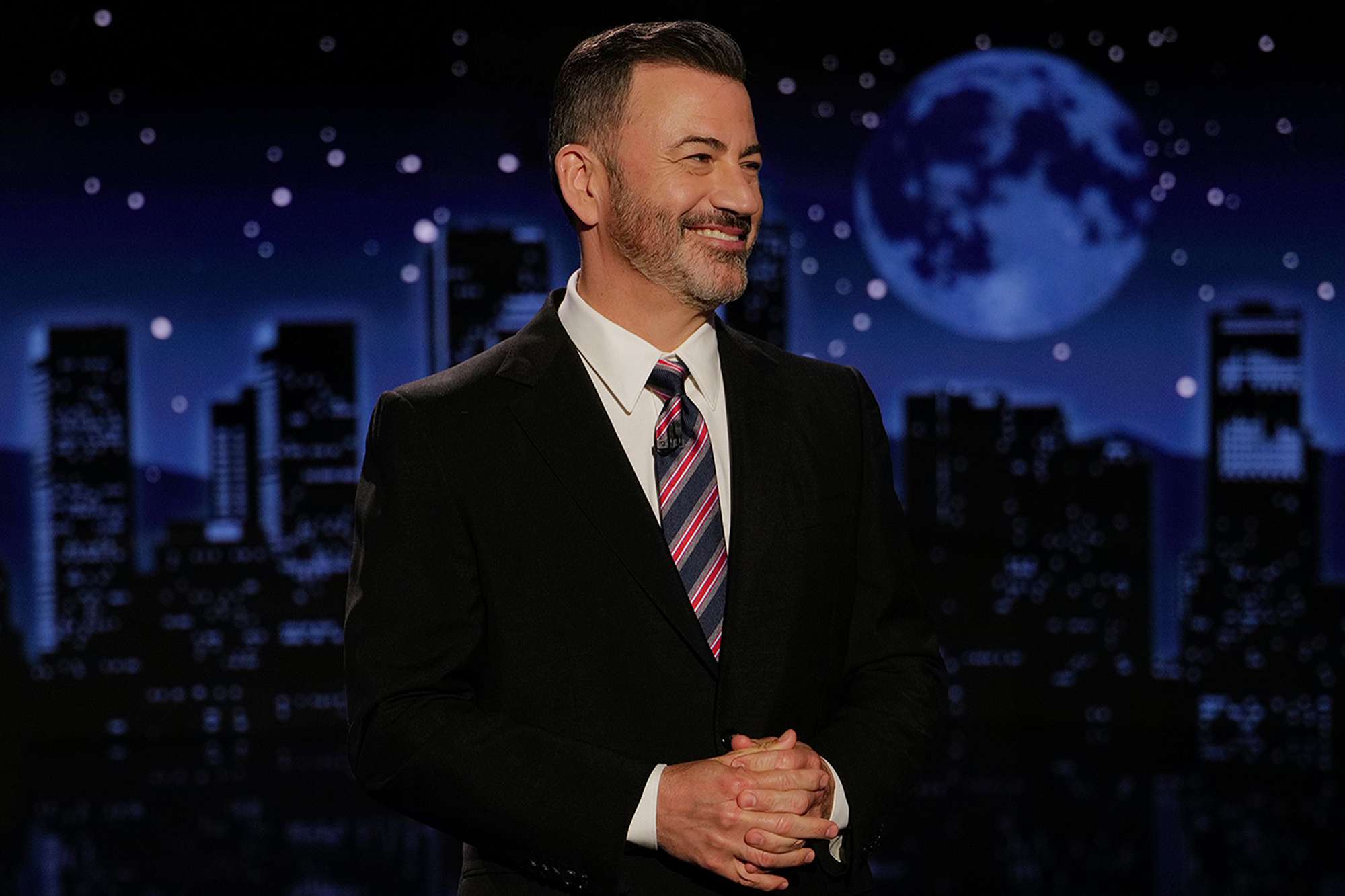 Jimmy Kimmel aired the Melania-Epstein photo in prime time on the same day she denied ever being friends with him — documented evidence