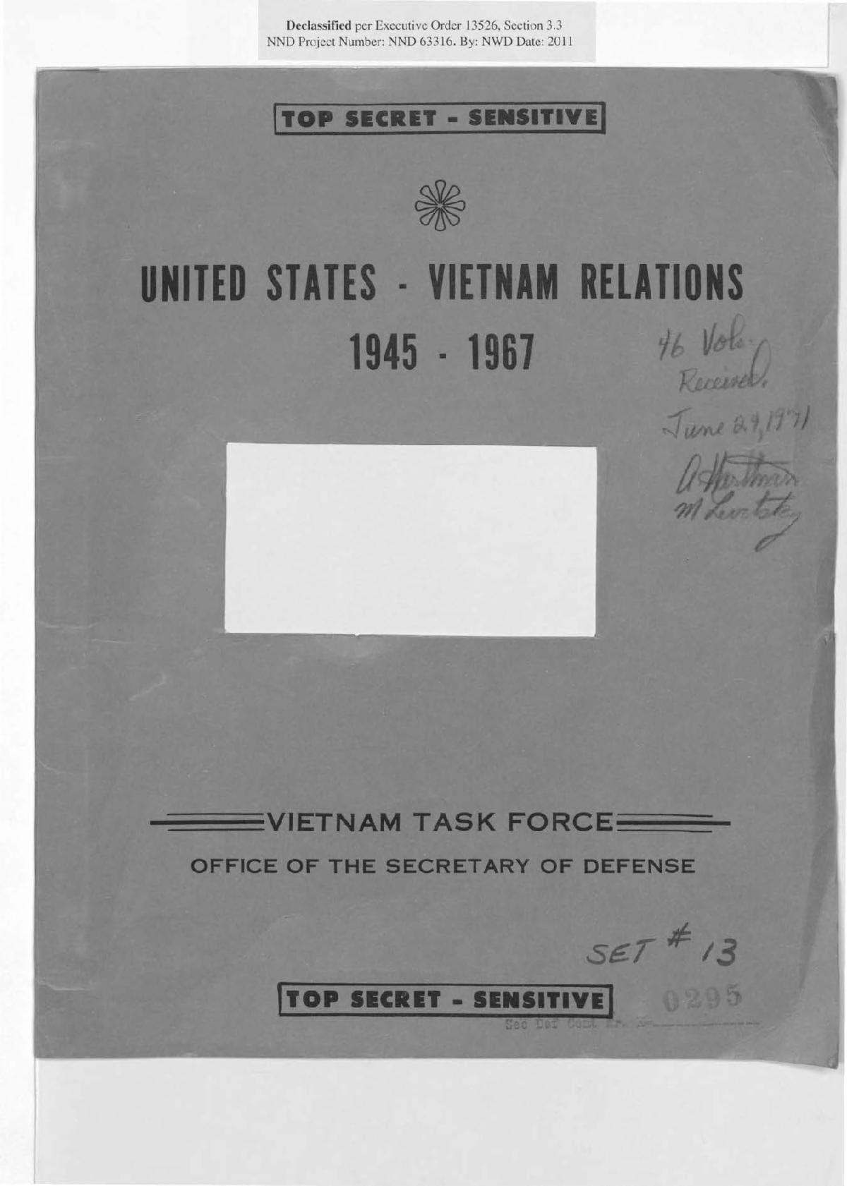 Pentagon Papers revealed systematic deception about Vietnam War progress — documented evidence