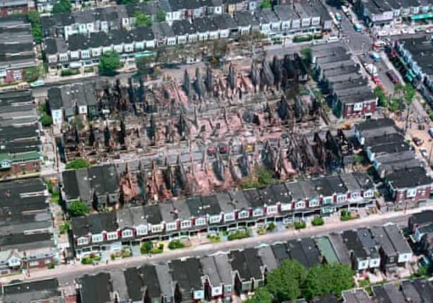 Philadelphia Police MOVE Bombing Covered Up Excessive Force Investigation — documented evidence