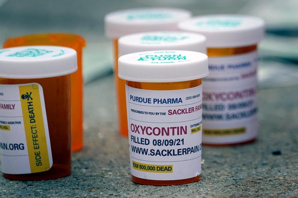 Purdue Pharma knew OxyContin addiction potential but marketed as less addictive — documented evidence