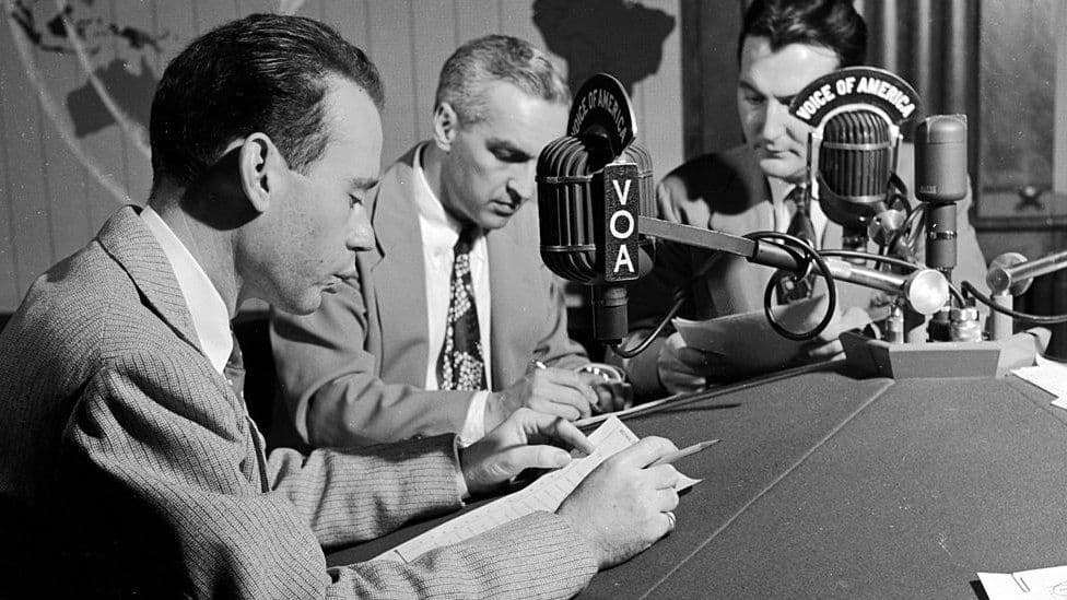 Voice of America journalists forced to broadcast State Department propaganda during Cold War — documented evidence